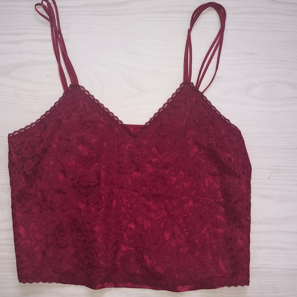 Vintage Victoria Secret gold label lace cami - Picture 1 of 4